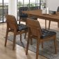 Redbridge 7Pc Dining Set 106591 in Natural Walnut by Coaster