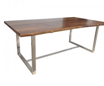 Terra Dining Table by Casabianca w/Teak Top [CBDS-Terra]