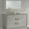 Monica Bedroom by ESF w/Beige Upholstered Storage Bed & Options