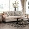 Jaylinn Sofa SM3074 in Light Brown Chenille Fabric w/Options