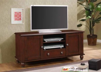 704411 TV Stand in Merlot by Coaster [CRTV-704411]