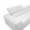 Pella Sectional Sofa 5106 in White Leather by VIG