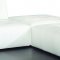 Ibiza Modular Sectional Sofa in White Premium Leather by J&M