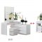 B21 Bedroom in White High Gloss by Pantek w/Options