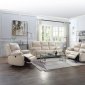 Zuriel Power Motion Sofa LV54610 in Beige PU by Acme w/Options