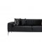 Loretto Sofa Bed in Anthracite Fabric by Bellona w/Options