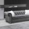 LCL-013 Sofa & Loveseat Set in Gray Velvet