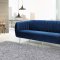 Willow Sofa 687 in Navy Velvet Fabric by Meridian w/Options