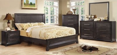 Bradley CM7780 Bedroom in Dark Gray w/Optional Items