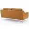 Harness Sofa in Tan Leather by Modway w/Options