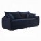 Irina Sofa LV03890 in Blue Velvet by Acme w/Sleeper