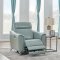 Alberta Power Recliner Sofa 602491P in Dark Seafoam by Coaster