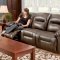 188350 Gennessee Power Reclining Sofa in Brown by Chelsea