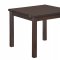 D6970DT Dining Set 5Pc in Dark Walnut w/D2443DC Chairs by Global