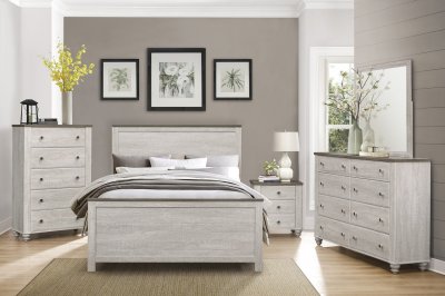 Nashville Bedroom Set 5Pc 1903 in Antique White by Homelegance