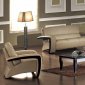 Zabby Sofa in Bonded Leather Match w/Optional Loveseat & Chair