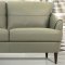 Helena Sofa 54570 in Moss Green Leather by MI Piace w/Options