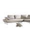 Bergamo Sectional Sofa in Beige Fabric by ESF