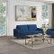 Wenona Sofa & Loveseat LV01774 in Blue Velvet by Acme w/Options