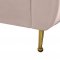 Zara Bed in Pink Velvet by Meridian w/Options