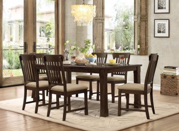 Sycamore 5418 Dining Table by Homelegance w/Options [HEDS-5418 Sycamore]