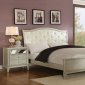 Adeline CM7282 Bedroom in Silver Tone w/Options