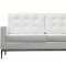 Loft Leather Sofa in White by Modway w/Options