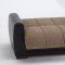 Ferra Fulya Brown Sofa Bed by Sunset w/Options