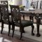 Petersburg Dining Table CM3185DG in Dark Gray w/Options