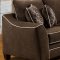 Java Fabric Modern Sofa & Loveseat Set w/White Lines & Options