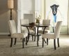 Hadas 72055 Dining 5Pc Set in Walnut by Acme w/Options