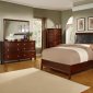 B295 Bedroom in Cherry Finish w/Options