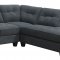 Patricia Sectional Sofa in Fabric w/Options