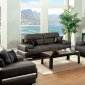 Thessaly SM6607 Sofa in Espresso Leatherette w/Options