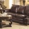 504961 Crawford Sofa in Brown Leather by Coaster w/Options