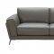 Berlin Sofa & Loveseat Set in Grey Leather by J&M w/Options