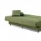 Atlanta Sofa Bed Convertible in Green Fabric by Empire