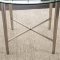 Abner Dining Table FOA3743T in Silver & Black w/Options