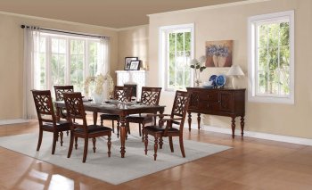 Creswell 5056-78 Dining Table by Homelegance w/Options [HEDS-5056-78 Creswell]