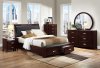 Lyric Bedroom 1737NC by Homelegance in Dark Espresso w/Options