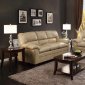 Talon Sofa 8511TP in Taupe Bonded Leather Match by Homelegance