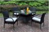 216 Outdoor Patio 5Pc Table Set by Poundex w/Options