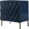 Collette Side Table 826 in Navy Blue Lacquer by Meridian