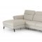 Edelweiss Sectional Sofa 018 in Light Grey Eco-Leather by VIG