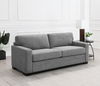 Simpson Sofa Sleeper 360050 in Gray Fabric by Coaster [CRSB-360050 Simpson]