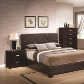 Andreas 202470 Bedroom in Dark Brown by Coaster w/Options