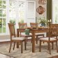 Payne Alley 5417 Dining Set 5Pc in Burnish Oak by Homelegance