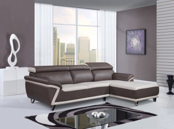 U7480 Sectional Sofa by Global w/Optional Center Console [GFSS-U7480]