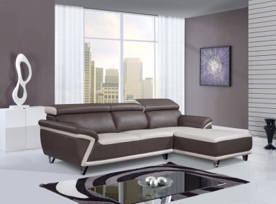 U7480 Sectional Sofa by Global w/Optional Center Console