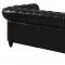 Zahara Sofa TOV-S24-01 in Black Leatherette by TOV Furniture